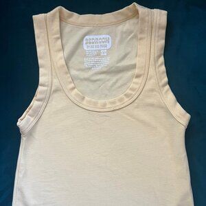 Big Bud Press Bedroom tank top butter yellow